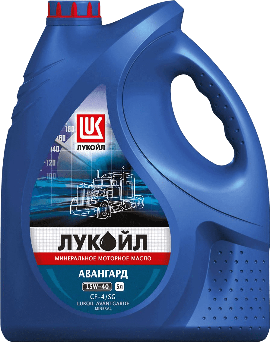 Моторное масло Лукойл Авангард 15W40, 5л